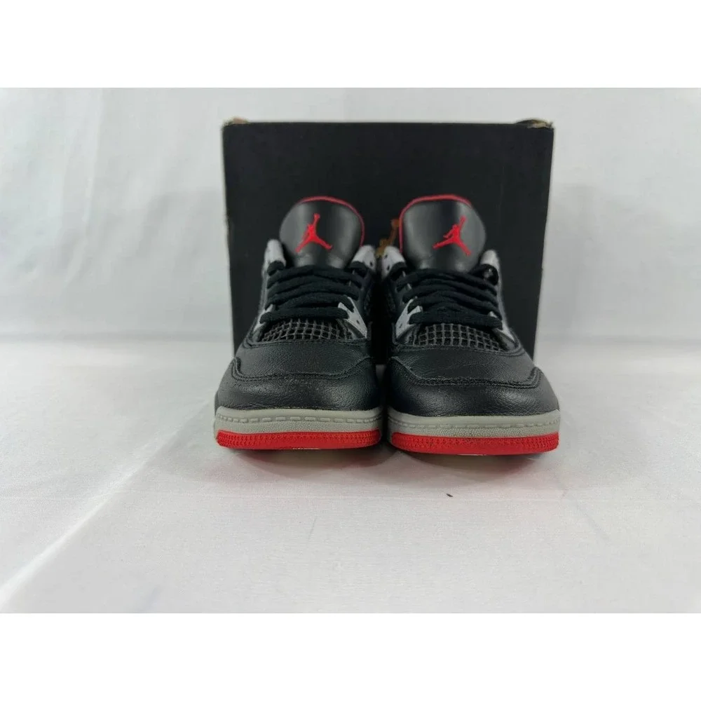 Nike Air Jordan 4 Retro PS 'Bred Reimagined' Kids BQ7669-006 Size 13C
